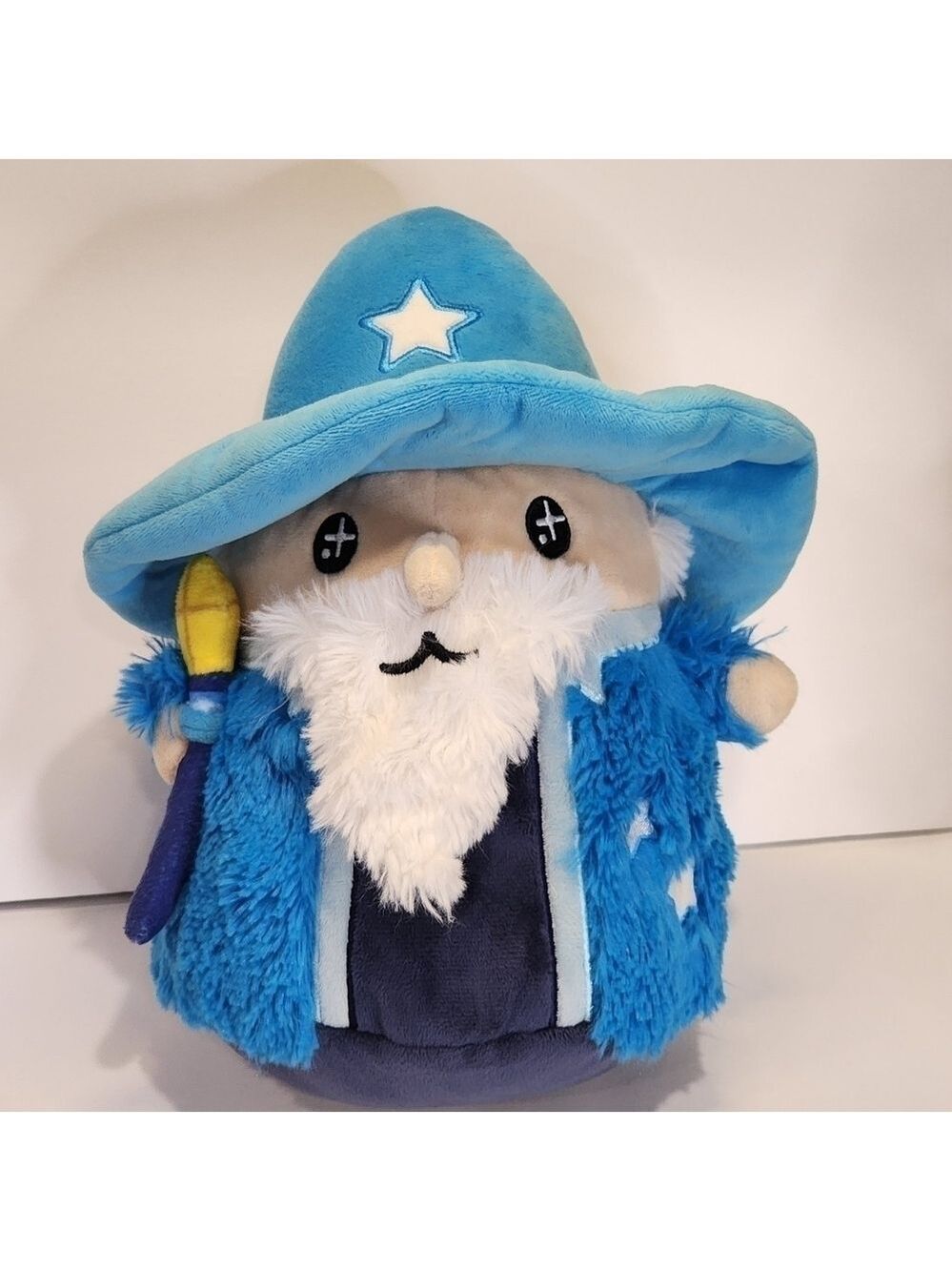 Squishable Blue Wizard with Staff 10"